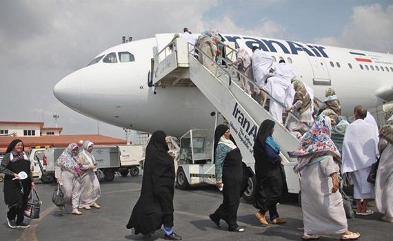 اعزام ۲۵۰۰ عمره‌گزار ایرانی به فرودگاه مدینه